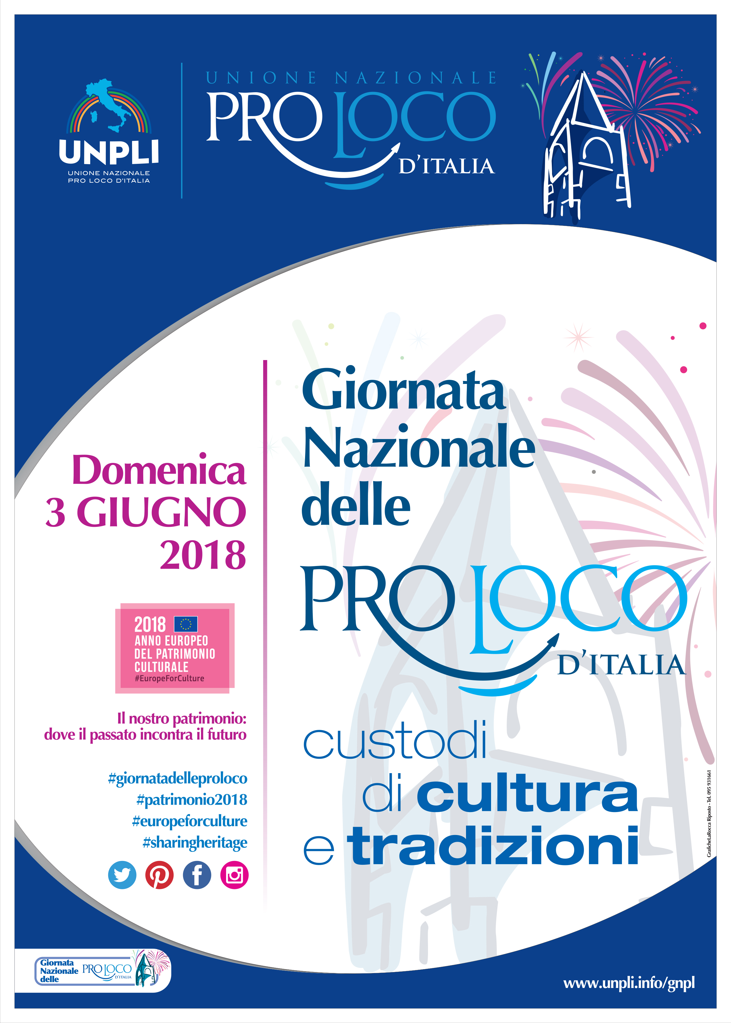 Domenica 03 Giugno – Giornata nazionale delle Pro Loco d’Italia