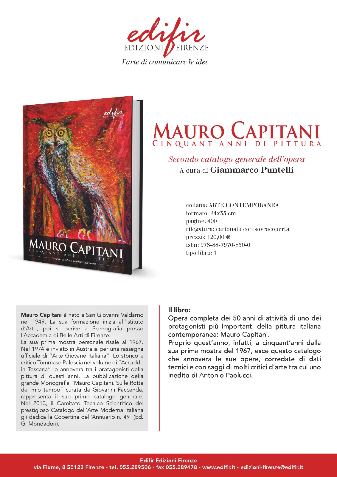 Mauro Capitani: Cinquant’anni di pittura