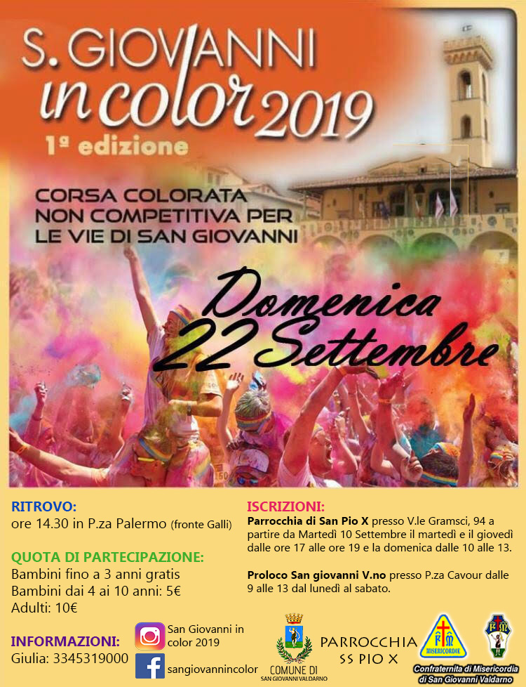 San Giovanni in Color 2019