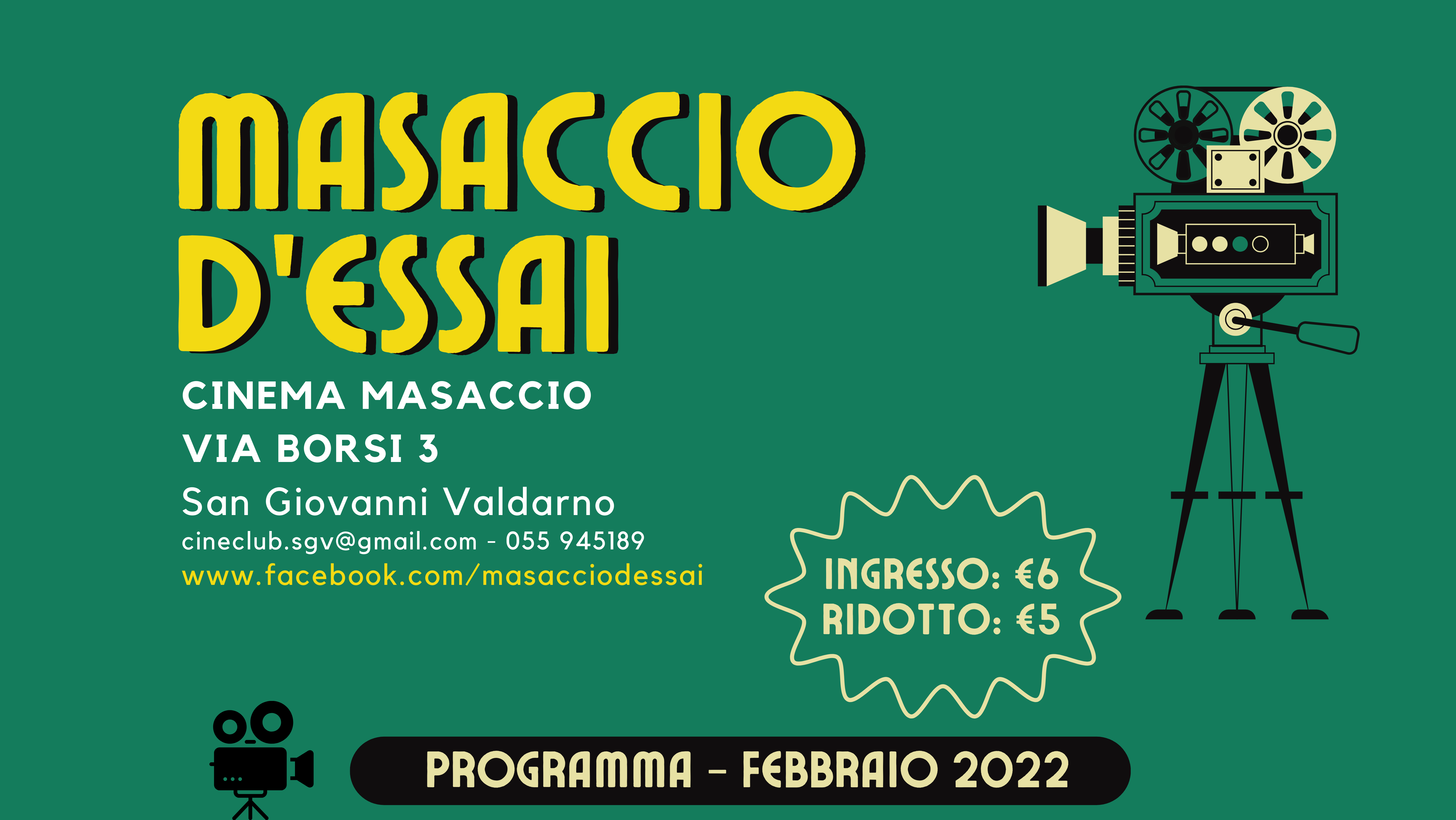 Masaccio d’essai Febbraio 2022