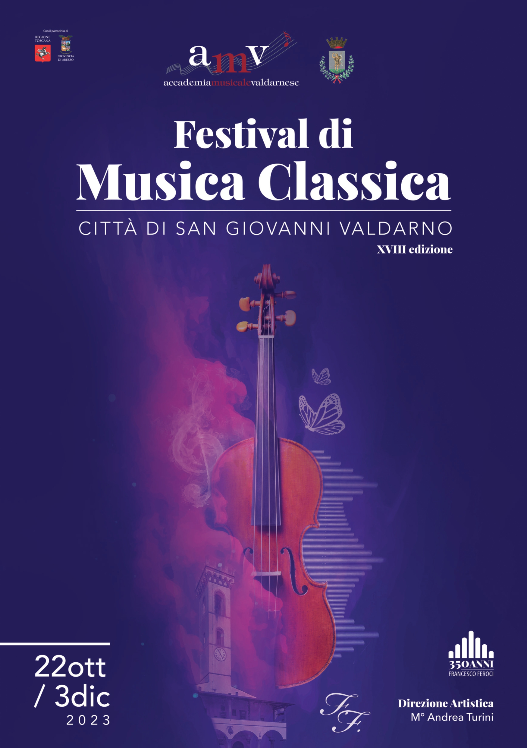 Diventa maggiorenne il Festival di Musica classica città di San Giovanni Valdarno
