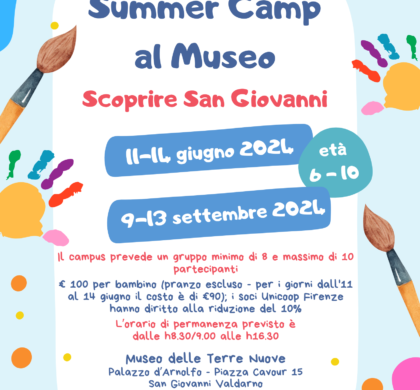 SUMMER CAMP AL MUSEO – Scoprire San Giovanni