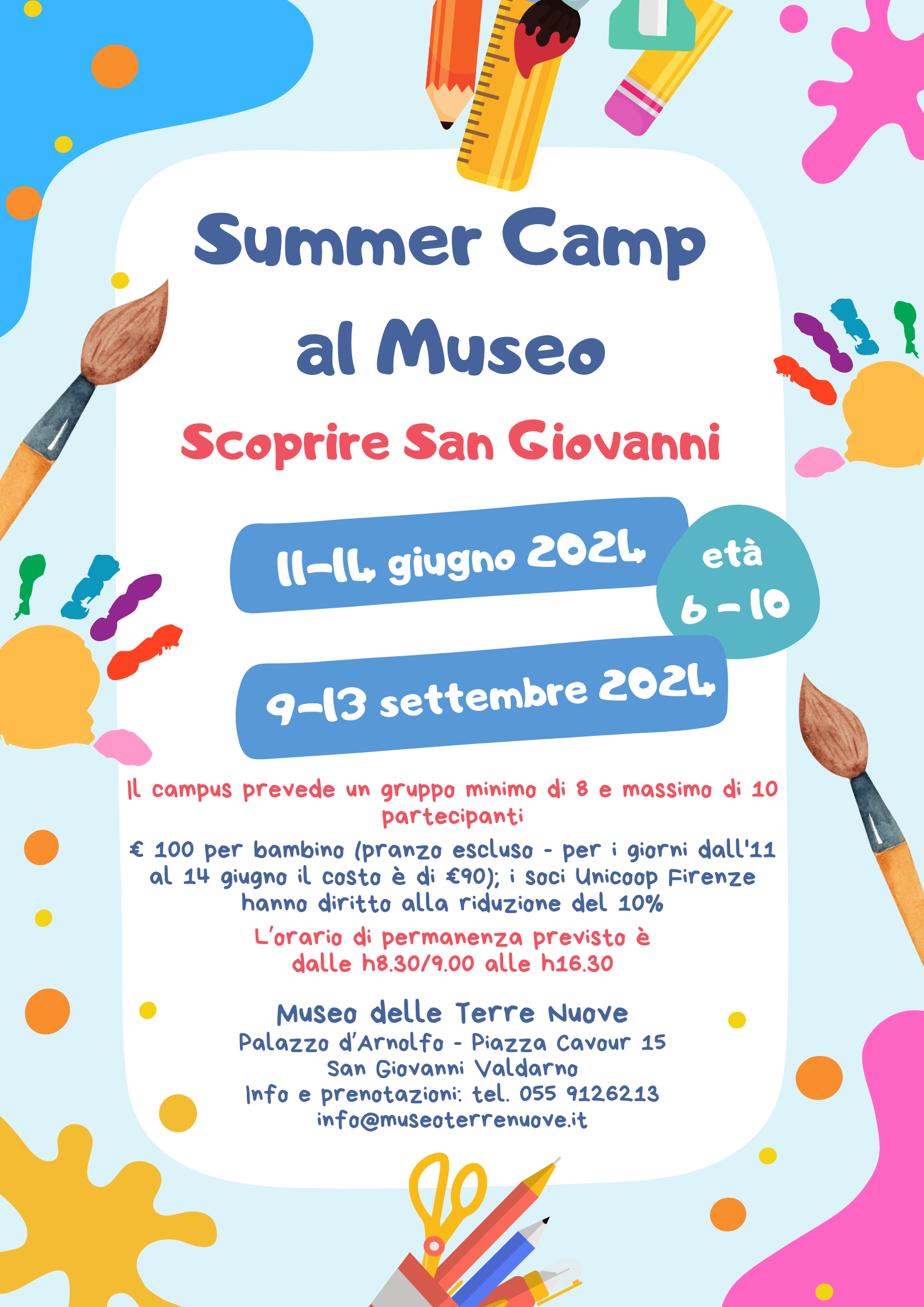 SUMMER CAMP AL MUSEO – Scoprire San Giovanni