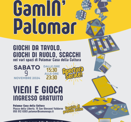 Palomar vince il concorso Igm 2024 con GamIN’Palomar e si prepara al prossimo appuntamento di sabato 9 novembre