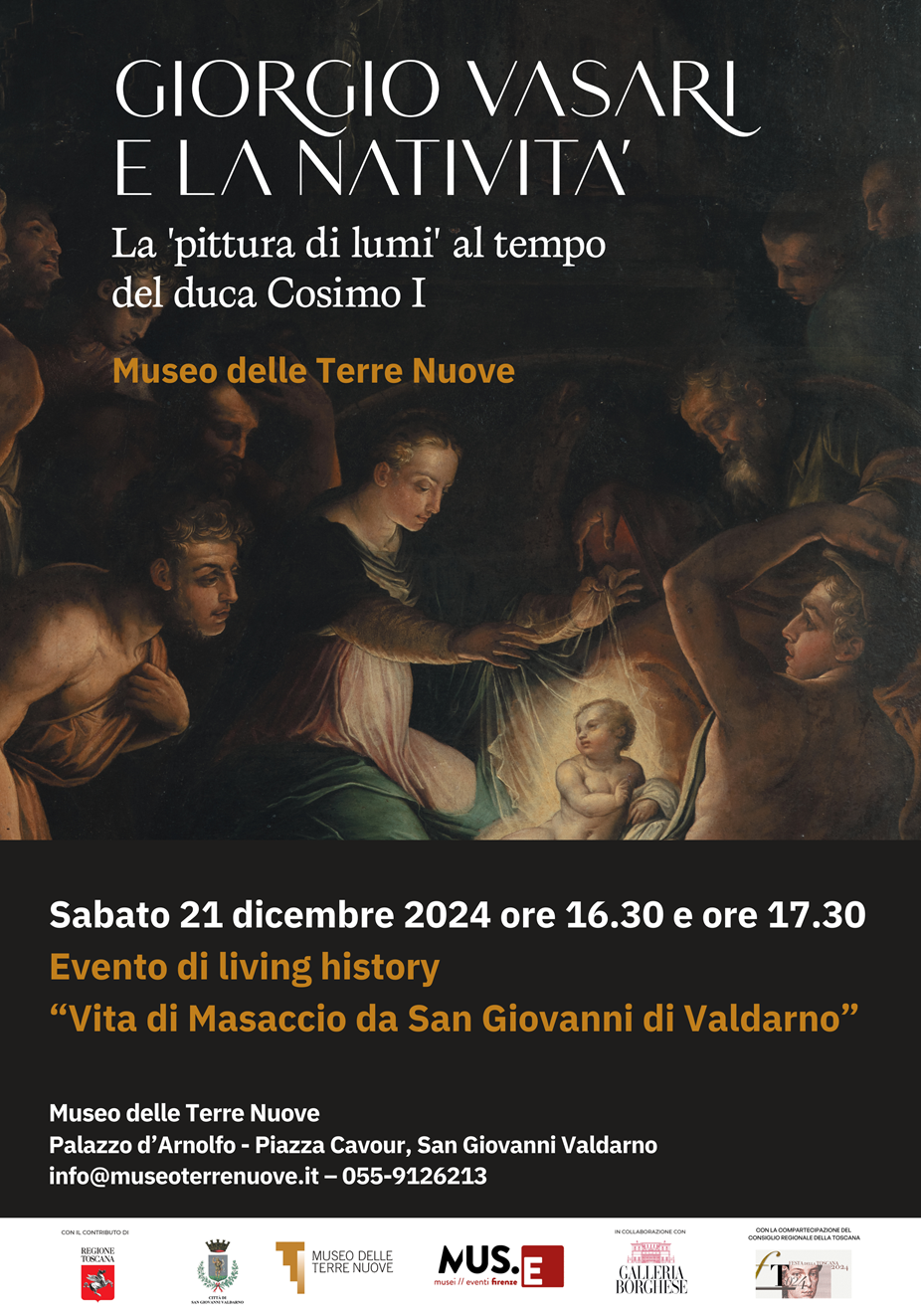 “Vita di Masaccio da San Giovanni di Valdarno”, evento di living history 