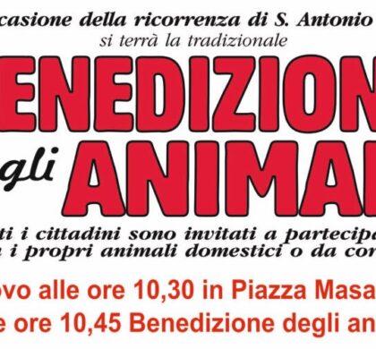 Benedizione degli animali e San Giovanni Antiqua