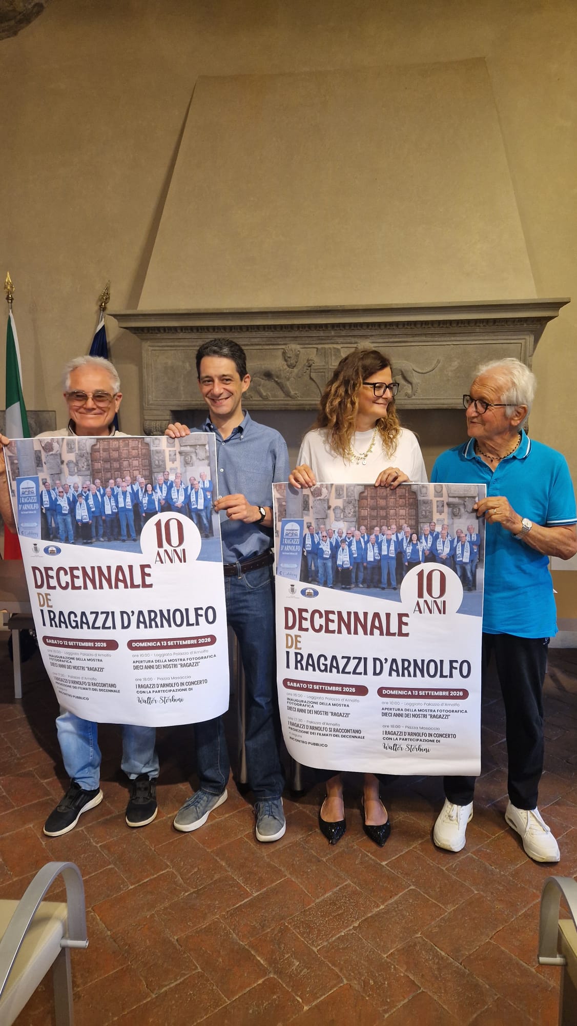 I Ragazzi d’Arnolfo festeggiano dieci anni di musica, amicizia e comunità