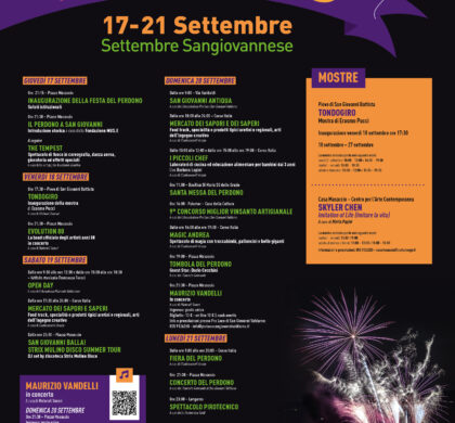 San Giovanni Valdarno festeggia il Perdono 2026: cinque giorni tra tradizione, musica, spettacolo, arte e sapori