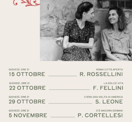 “La dolce vita. L’Italia nel cinema”, a Palomar torna la rassegna cinematografica della Consulta giovani