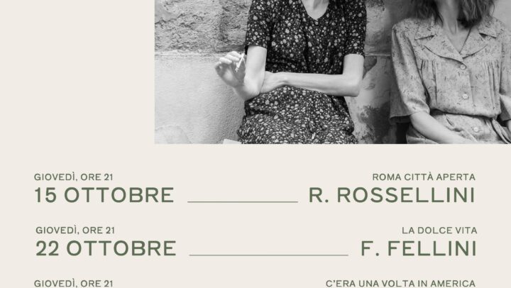 “La dolce vita. L’Italia nel cinema”, a Palomar torna la rassegna cinematografica della Consulta giovani